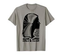 Liseuse de Livres Bookish Girl Life of Fact and Fiction Book Lover T-Shirt