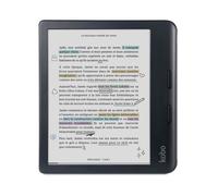 Kobo Libra Colour Black | Liseuse eBook Couleur | Écran Couleur E Ink Kaleido™ 3 sans Reflets de 7" | Option Mode Sombre | Étanche | Livres Audio | 32 Go de Stockage | Noir