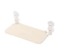 Lisez à Partir de la Fenêtre du Chat, Facile à Nettoyer l'espace pour l'espace pour Le Chat Békable Amamock High Rustiène avec 4 Ventouses Animaux de Compagnie (Beige)