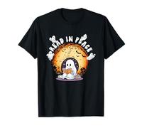 Lisez en Paix Halloween pour Les Amateurs de Livres effrayants et de Livres de squelettes T-Shirt