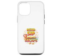 Lisez Sip Escape Cozy Book Lover Reading Mood Coque pour iPhone 12/12 Pro