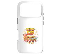 Lisez Sip Escape Cozy Book Lover Reading Mood Coque pour iPhone 17 Pro