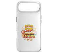 Lisez Sip Escape Cozy Book Lover Reading Mood Coque pour iPhone Air