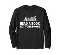 Lisez Un Livre, Pas Votre téléphone Digital Detox Analog Bookworm Manche Longue