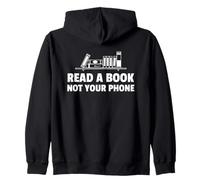 Lisez Un Livre, Pas Votre téléphone Digital Detox Analog Bookworm Sweat à Capuche