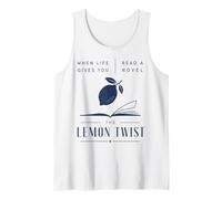 Lisez Un Roman The Lemon Twist Book Lover Reader Débardeur
