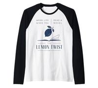 Lisez Un Roman The Lemon Twist Book Lover Reader Manche Raglan