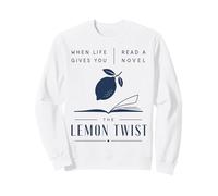 Lisez Un Roman The Lemon Twist Book Lover Reader Sweatshirt
