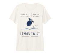 Lisez Un Roman The Lemon Twist Book Lover Reader T-Shirt Haut de Gamme