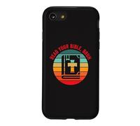 Lisez Votre Bible Bruh drôle chrétien Pasteur écrit Verset Coque pour iPhone SE (2020) / 7/8