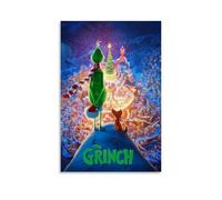 LISHDUNS Poster du film The Grinch pour chambre à coucher, salon, décoration murale esthétique, 30 x 45 cm, sans cadre