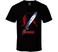 lishen Leatherface Texas Chainsaw Massacre Horror Movie T Shirt Black M