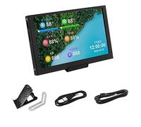 Lisher 5 Pouces Ordinateur ¨¦Cran Secondaire ¨¦Cran Secondaire IPS HD Ordinateur Portable pour Freely AIDA64 Noir