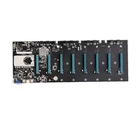 Lisher Carte M¨¨Re BTC-S37 Miner pour de Processeurs 8 Emplacements pour Carte Vid¨¦O pour M¨¦Moire DDR3 Interface VGA Int¨¦GR¨¦E Basse Consommation