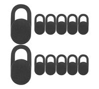 Lisher Pack 12 Glissi¨¨Re Couverture Webcam pour Ordinateur Portable,Cam¨¦Ra pour Ordinateur Portable Ultra Mince pour,Ordinateur,Ordinateur Portable,PC