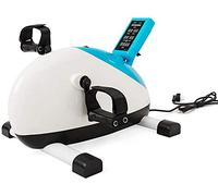 LISHEUK Appareil de rééducation électrique, Mini vélo d'exercice Portable, pédalier motorisé pour Jambes et Bras pour Personnes âgées, vélo d'exercice à pédales sous Le Bureau