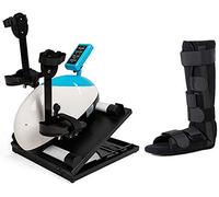 LISHEUK Appareil de rééducation électrique, Mini vélo d'exercice Portable, pédalier motorisé pour Jambes et Bras pour Personnes âgées, vélo d'exercice à pédales sous Le Bureau