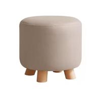 LISHEUK Banc à Chaussures en Bois, Style Moderne Minimaliste, pour entrée de Salon, Tabouret Nordique pour se Changer, Petit Tabouret Bas pour la Maison, Banc de Rangement pour c