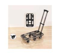 LISHEUK Chariot à Plate-Forme Chariot de Chargement Pliant Transporteur Ménager Chariot à Plateau Portable Bagages Express Chariot Petite remorque Chariot de déménagement d'entr