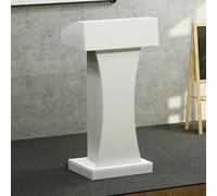 LISHEUK Pupitre en Bois, pupitre sur Pied, Podium d'accueil Client, Support de Micro pour Salle de Classe, Salle de conférence, église, Bureau