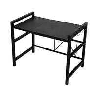 LISHEUK Support réglable pour Micro-Ondes, Grille-Pain Extensible, étagère de Rangement pour épices, 2 Niveaux