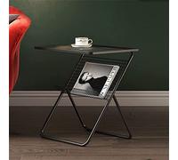LISHEUK Table d'appoint de canapé Europe du Nord, Petite Table d'appoint de Luxe légère, Table Basse créative en métal, Porte-revues sur Pied, pour Chambre, Salon, Balcon (dimens