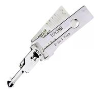 LiShi TOY38R Outil de crochetage de serrure et décodeur 2 en 1 pour voiture, lecteur de clés de voiture, outils de serrurier professionnels