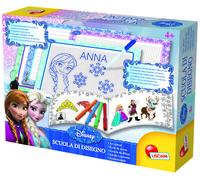 Lisicani 47833 Frozen Zeichenschule Set de Peinture Schreibtafeln Dessin Créatif