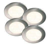 LISMORE 4-KIT spot encastré Plastique Chrome LED integrée 3000K - Nordlux 76730001