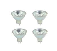 LISOCLU Ampoule MR11 Halogène 2-Pin GU4/G4 Base Gradation 2700K Blanc Chaud-Parfait Pour L'Éclairage De Microscope Et La Lumière De Travail Halogène! 4Pcs 6V-15W 200 Lumen