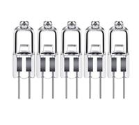 LISOCLU G4 Lampes Halogènes 6v 12v 24v 110v 220v 5w 10w 20w 28w 35w 40w 50w Blanc Chaud 3000k Dimmable g4 Lampes Halogènes Cuisine Salon Chambre (12V-20W/5PCS)