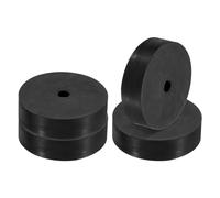 L'isolation de vibration du néoprène capitonne 4 tailles multiples PCs for le dessiccateur rondelle la CAHT(3.1"OD 0.5"ID 0.8"Thickness)