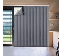 l'isolation des fenêtres, Rideau de porte isolant thermique, occultant, insonorisant, coupe-vent, imperméable, taille personnalisée(B,W120cm*H210cm/47 * 82.7in)