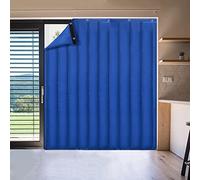 l'isolation des fenêtres, Rideau de porte isolant thermique, occultant, insonorisant, coupe-vent, imperméable, taille personnalisée(E,W90cm*H210cm/35.5 * 82.7in)