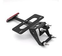 LISROEU Porte Plaque Moto Compatible avec pour Ninja pour Z7 pour Hybrid 2024 Support De Cadre De Plaque D'immatriculation Arrière De Moto Kit D'élimination De Garde-Boue