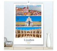Lissabon - ein Traumreiseziel (hochwertiger Premium Wandkalender 2026 DIN A2 hoch), Kunstdruck in Hochglanz: Die Hauptstadt Portugals auf hügeligem ... der Atlantikküste ist immer eine Reise wert.