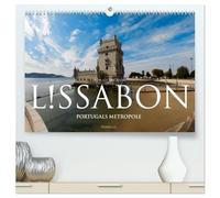 Lissabon - Portugals Metropole (hochwertiger Premium Wandkalender 2026 DIN A2 quer), Kunstdruck in Hochglanz: 13 hochauflösende Lissabon-Fotografien von Olaf Bruhn.