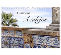 Lissabons Azulejos (Wandkalender 2026 DIN A4 quer), CALVENDO Monatskalender: Die traditionellen Fliesen Portugals
