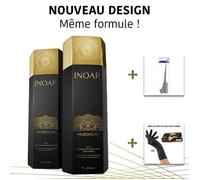 Lissage Brésilien - INOAR - MARROQUINO - 1 L - Crème - Tous types de cheveux