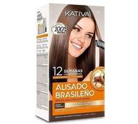 Lissage Brésilien - KATIVA - Kératine - Huile de Coco - Soin Professionnel - Sans Formol