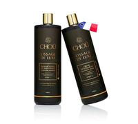 Lissage brésilien keratine premium - Kit professionnel 1000ml Sans Formol- 10 à 15 applications-Convient femmes enceintes et enfants-Fabriqué en France