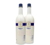 Eternity Liss Kit de traitement capillaire à la kératine brésilienne Perola (1 litre x 2) - Eternity