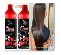 Lissage Brésilien Zap Me Leva Masque Capillaire 1l & Shampoing1l