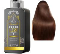 Lissage Indien Delhi Lizz 1 L, Traitement Capillaire Brésilien Sans Formol Pour Cheveux Lisses, Soyeux et Brillants