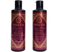 LISSAGE INTENSE NOIA HAIR - INDIAN LISS - AMLA ,HUILES AMAZONIENNES & GINSENG INDIEN - PROTEIN GOLD - 2 X250ML POUR UNE UTILISATION