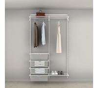 Lisse de suspension pour système suspendu Clic-in - 1248 mm - graphite ELFA