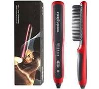 Lisseur à barbe pour hommes lisseur à cheveux en céramique peigne à lisser multifonctionnel pour fer à friser