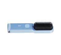 Lisseur À Cheveux - Peigne Coiffant À Chauffage Rapide Rechargeable Sans Fil | Styler À Chauffage Rapide Avec Écran LCD Anti-brûlure | Lisseur À Brosse Chaude Pour Femmes | Lissage Curling Bureau À Do