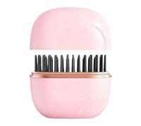 Lisseur à cheveux sans fil, sûr, 8,8 x 8,3 x 3,5 cm, brosse à lisser, mini peigne à lisser, alimentation par batterie, pour un usage quotidien, voyage, vacances, mariage