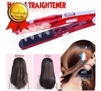 Lisseur à cheveux - TD® - Contrôle température - Rouge - Cheveux secs ou humides - 2m câble